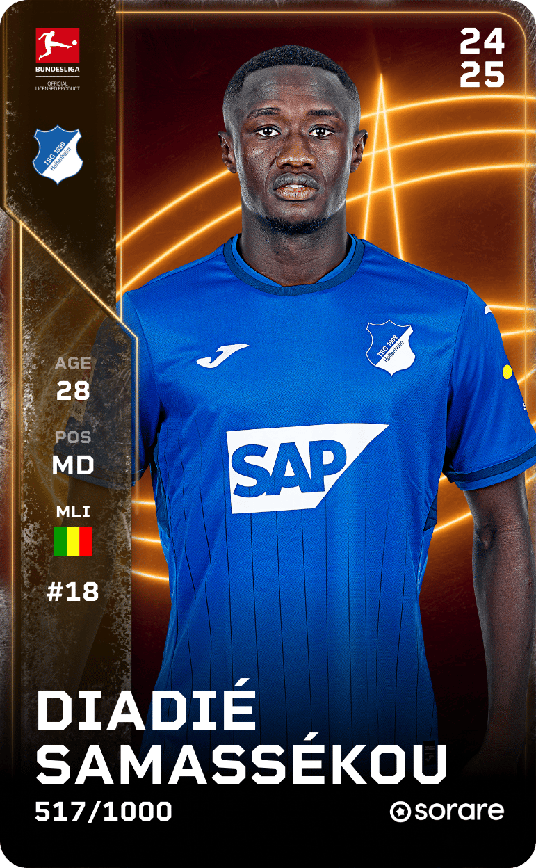 Diadié Samassékou 2024-25 • Limited 517/1000