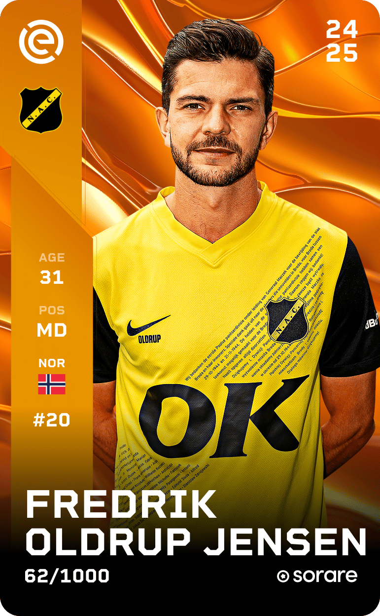 Fredrik Oldrup Jensen 2024-25 • Limited 62/1000