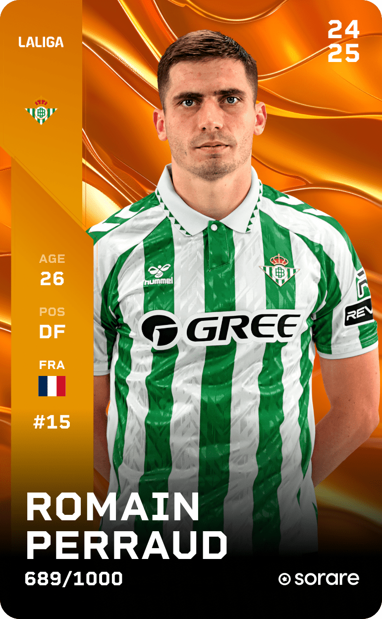 Romain Perraud 2024-25 • Limited 689/1000
