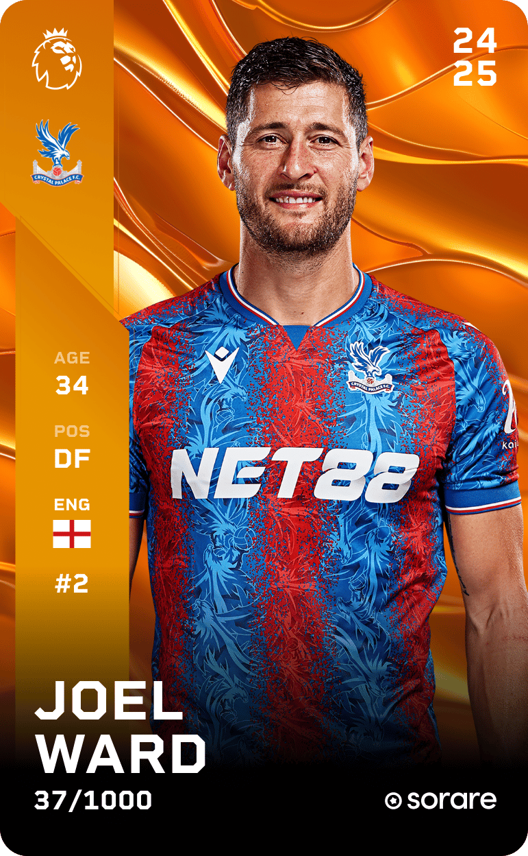 Joel Ward 2024-25 • Limited 37/1000