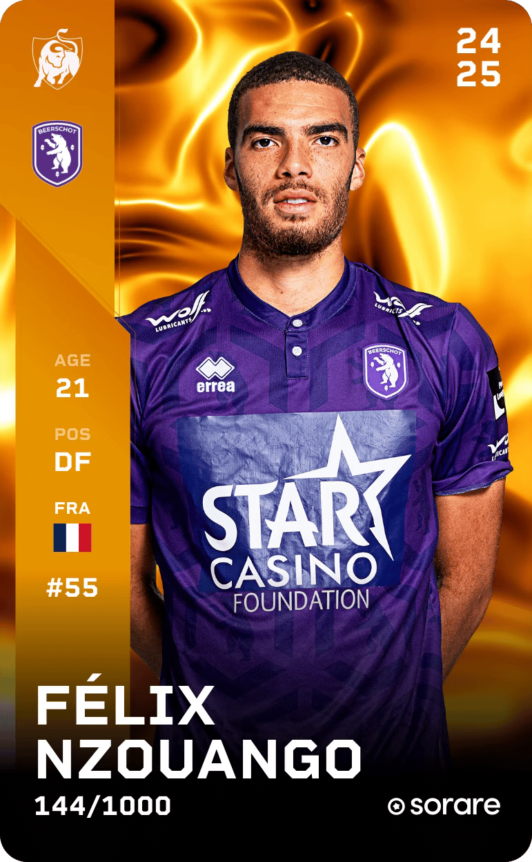 Félix Nzouango 2024-25 • Limited 144/1000
