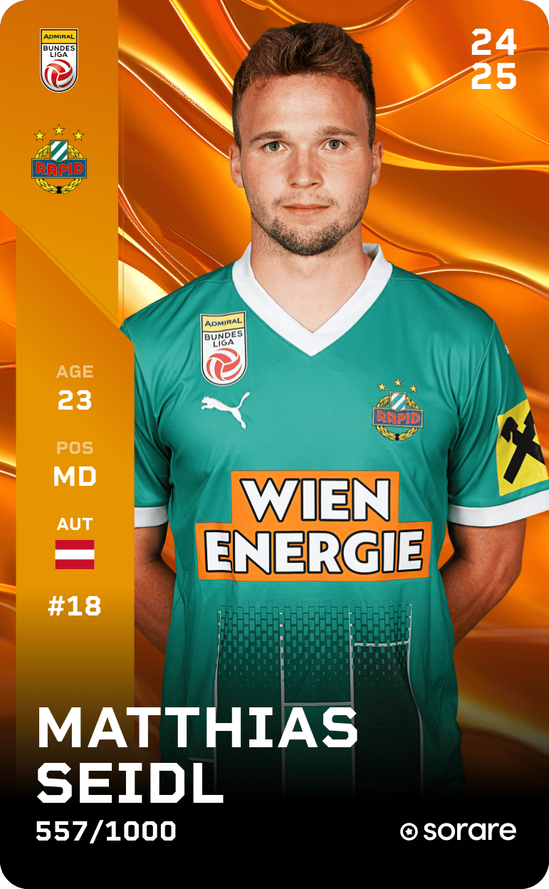 Matthias Seidl 2024-25 • Limited 557/1000