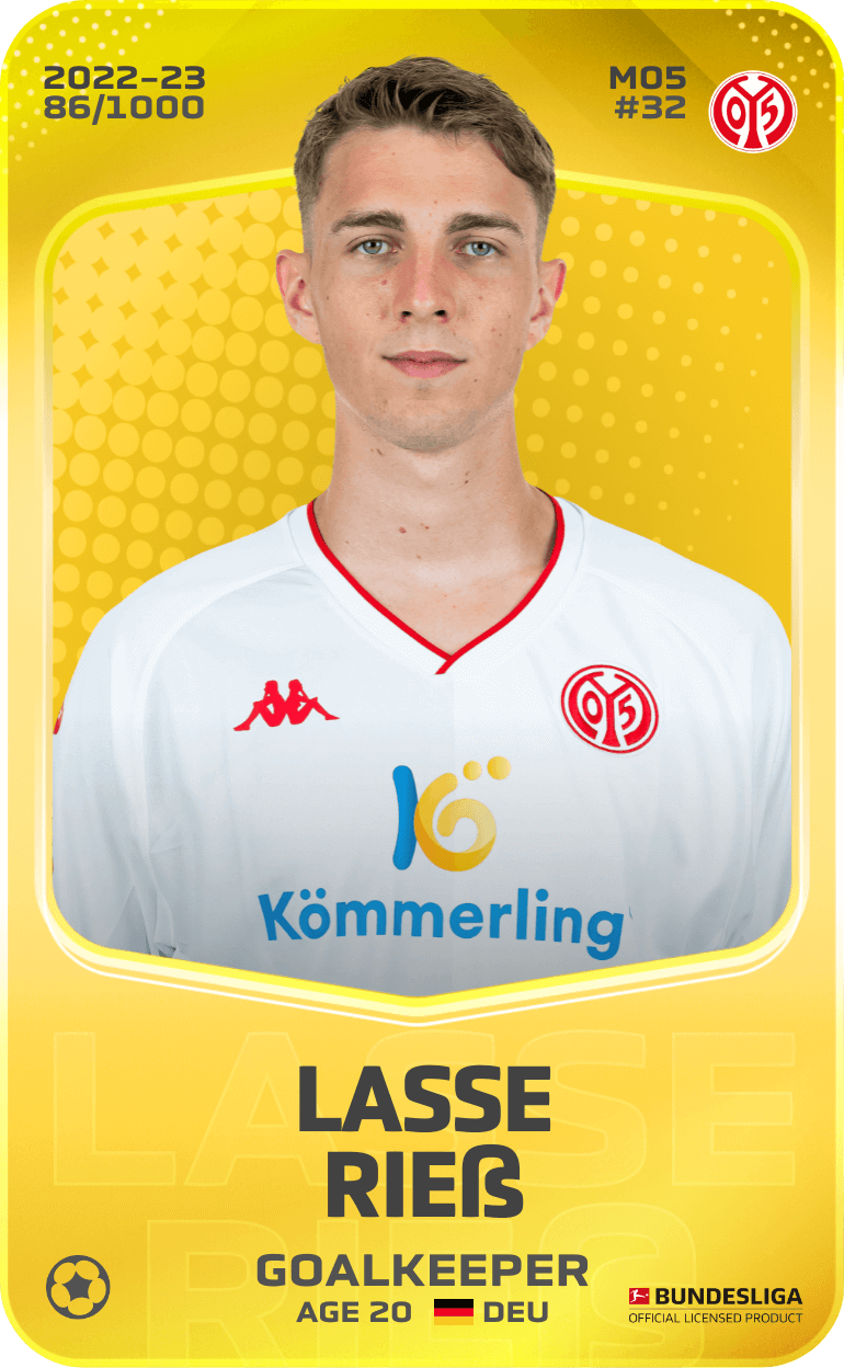 Lasse Rieß 2022-23 • Limited 86/1000