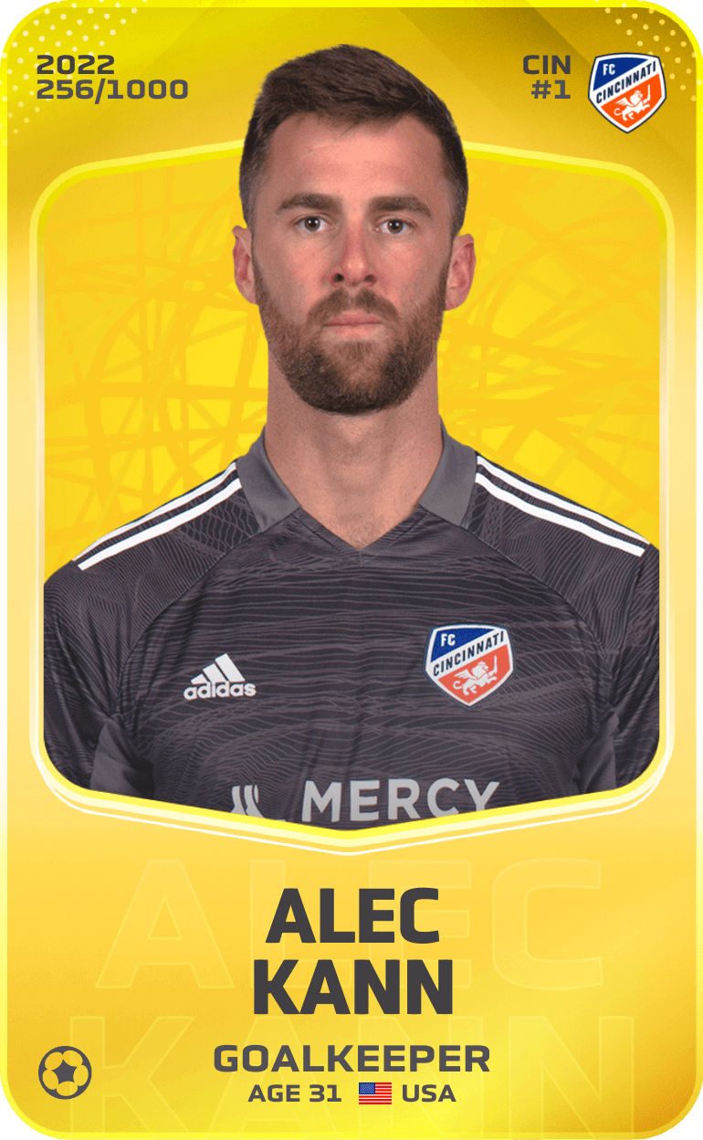 Alec Kann 2022-23 • Limited 256/1000