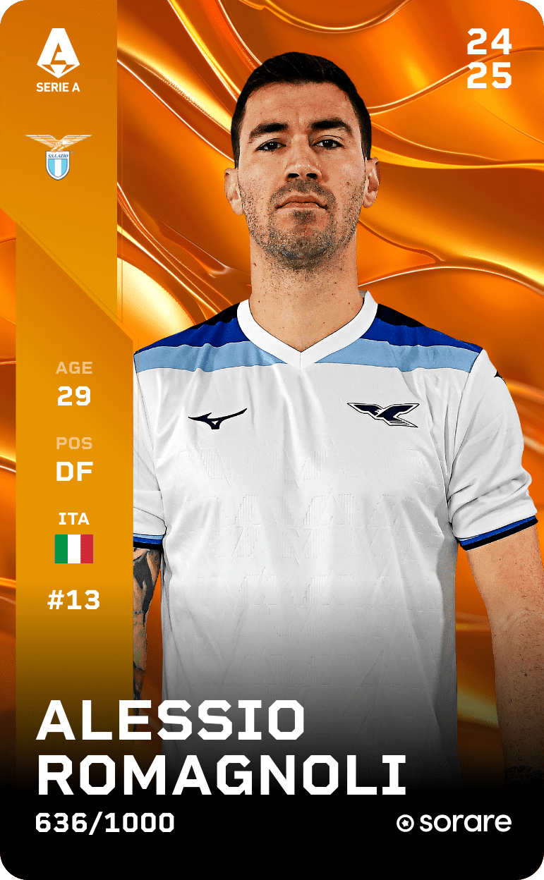 Alessio Romagnoli 2024-25 • Limited 636/1000