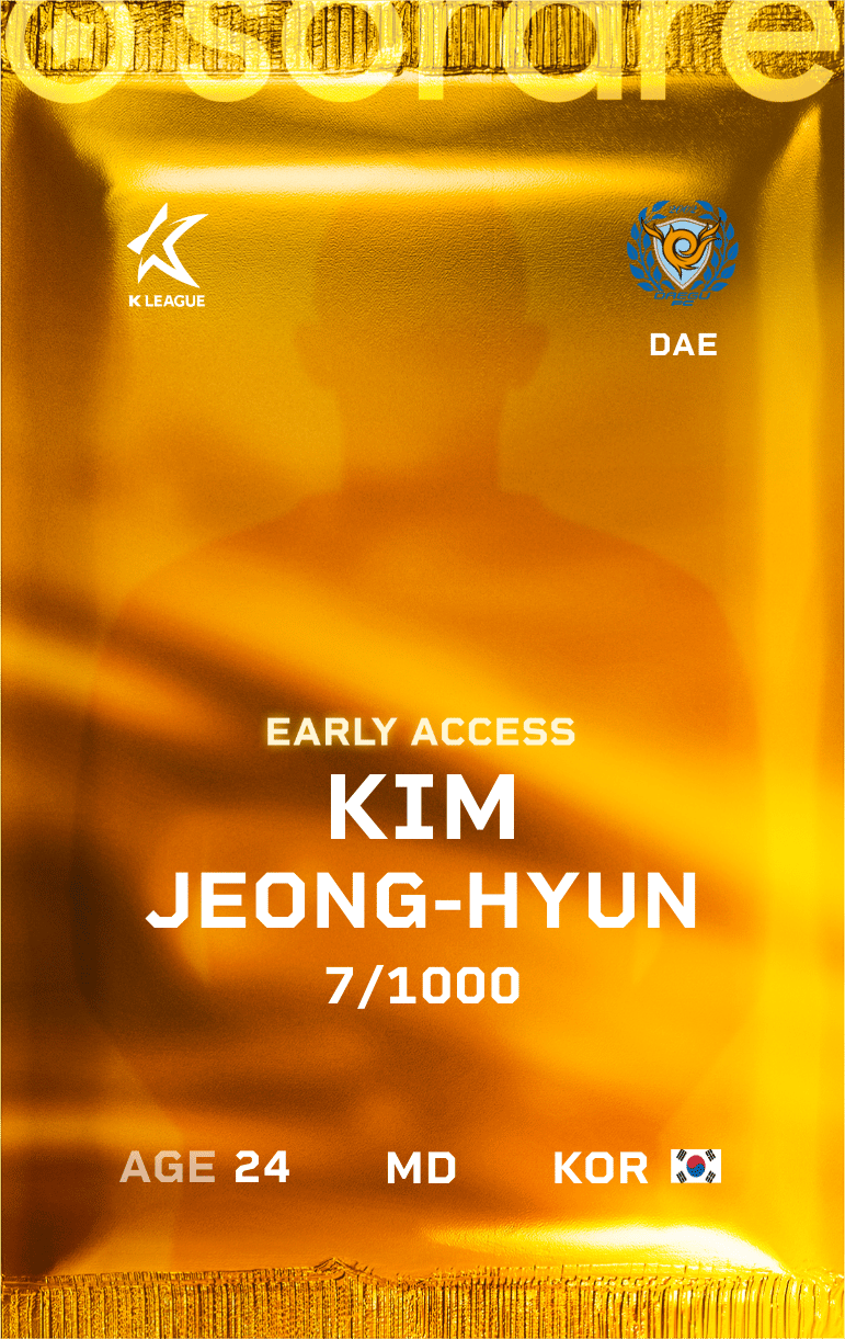 Kim Jung-Hyeon 2025-26 • Limited 7/1000