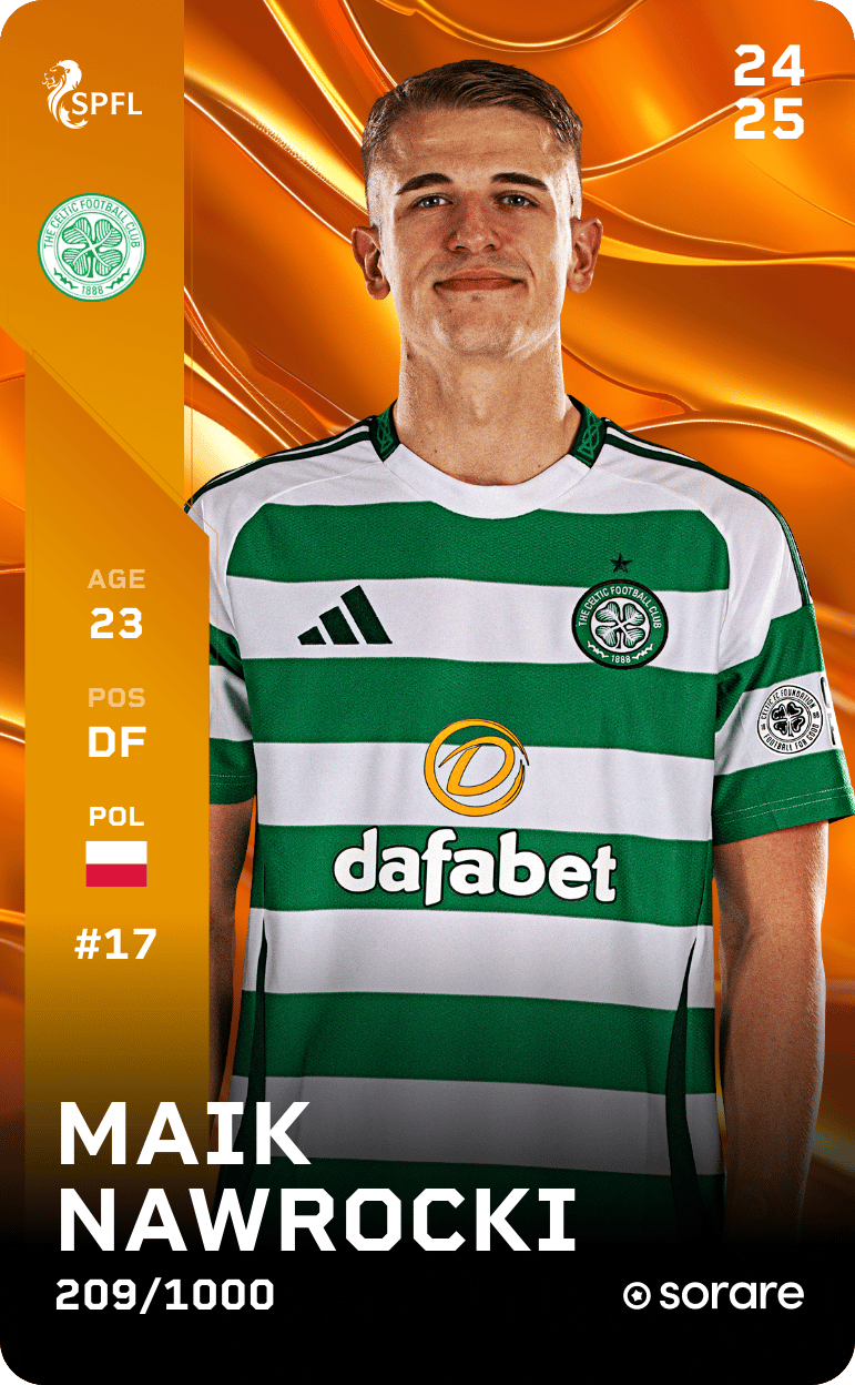 Maik Nawrocki 2024-25 • Limited 209/1000