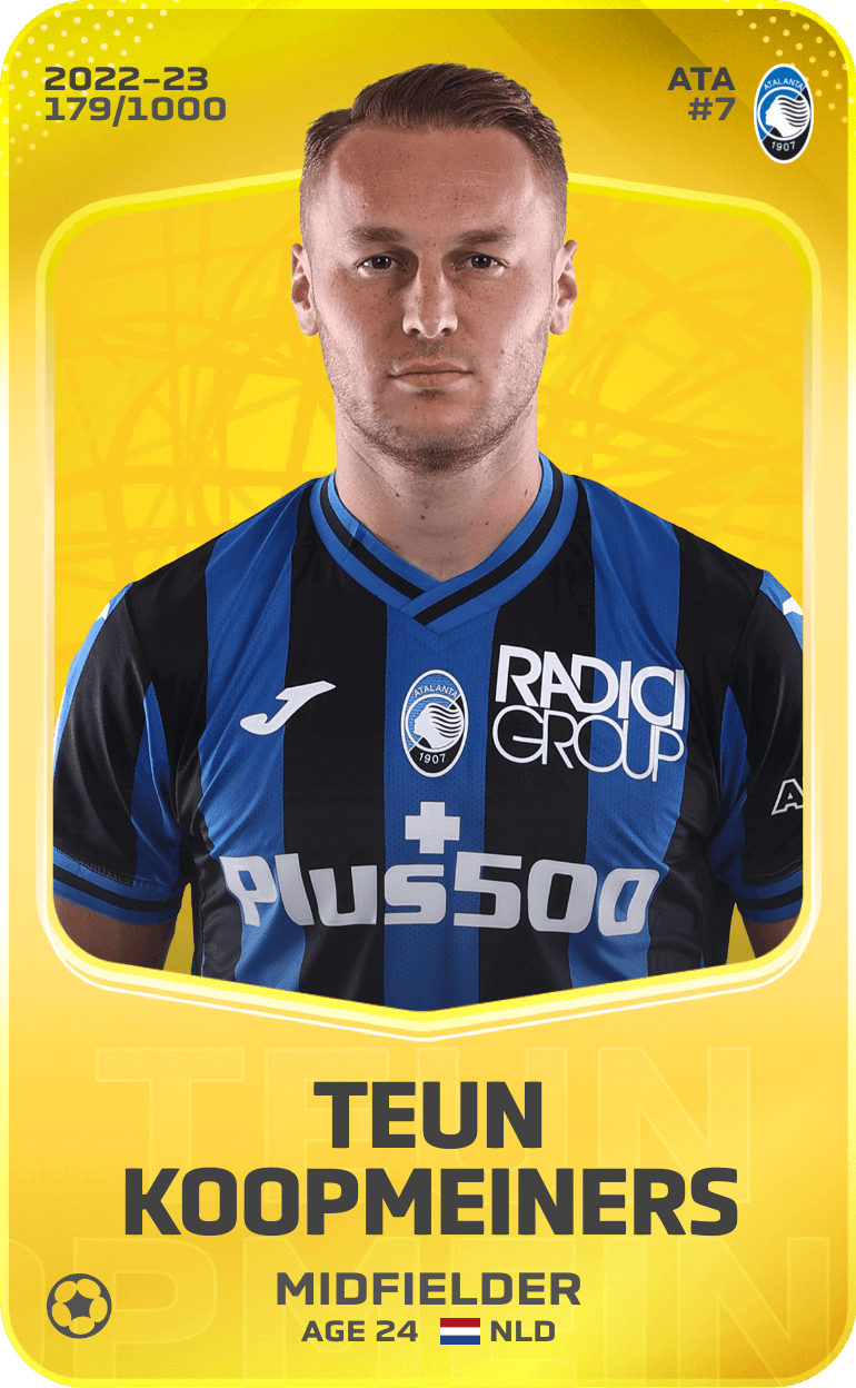 Teun Koopmeiners 2022-23 • Limited 179/1000