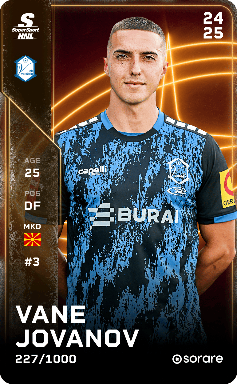 Vane Jovanov 2024-25 • Limited 227/1000