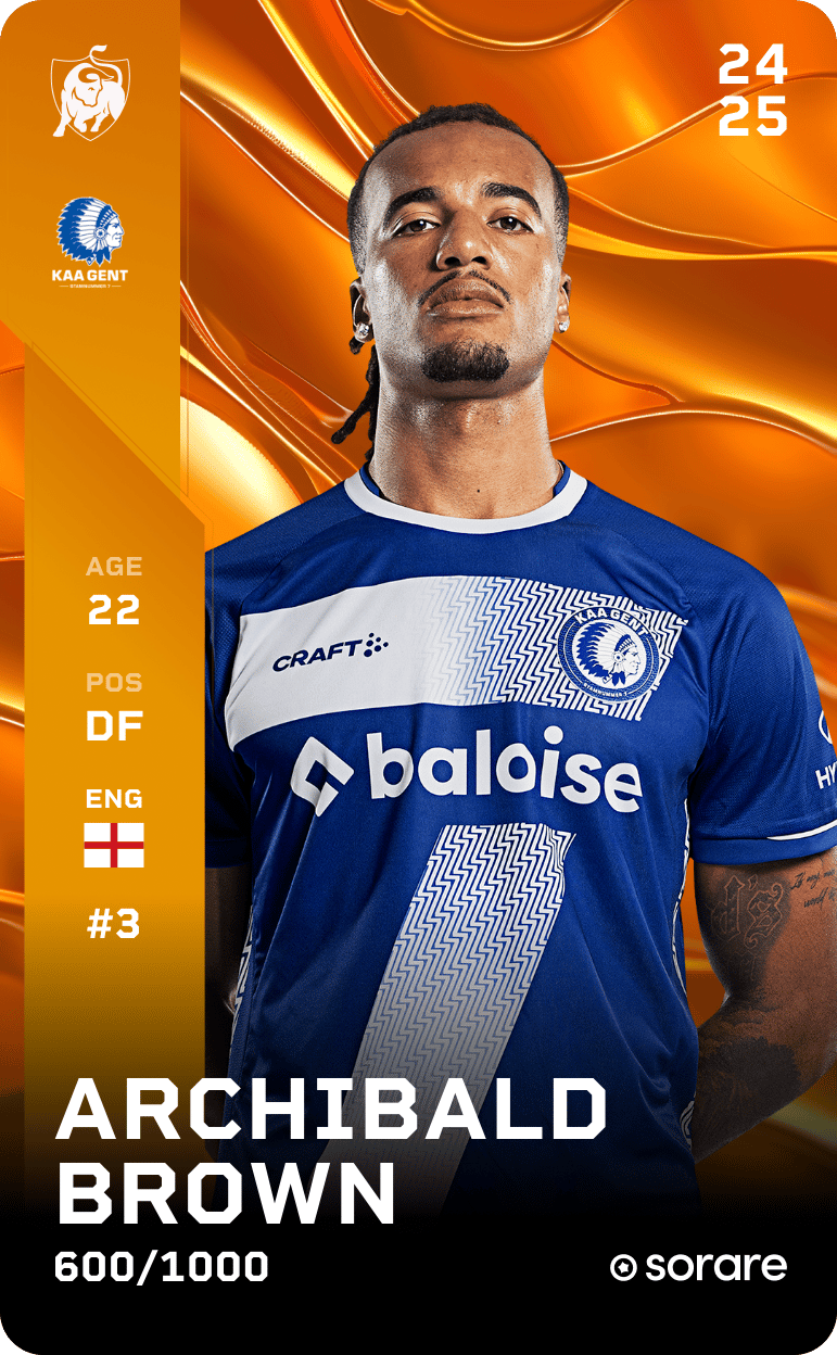 Archibald Brown 2024-25 • Limited 600/1000