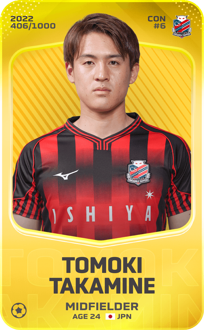 Tomoki Takamine 2022-23 • Limited 406/1000