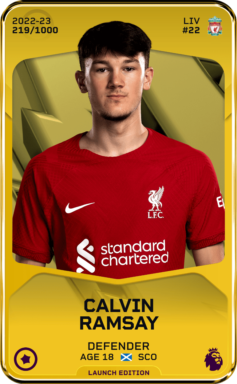 Calvin Ramsay 2022-23 • Limited 219/1000