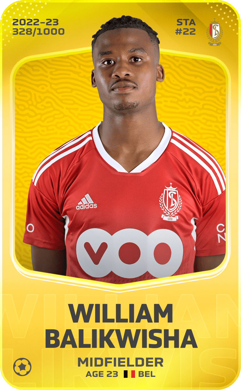 William Balikwisha 2022-23 • Limited 328/1000
