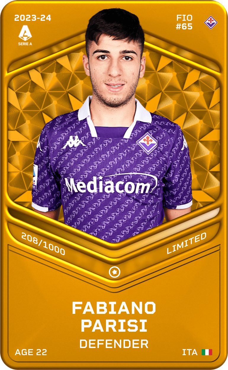 Fabiano Parisi 2023-24 • Limited 208/1000