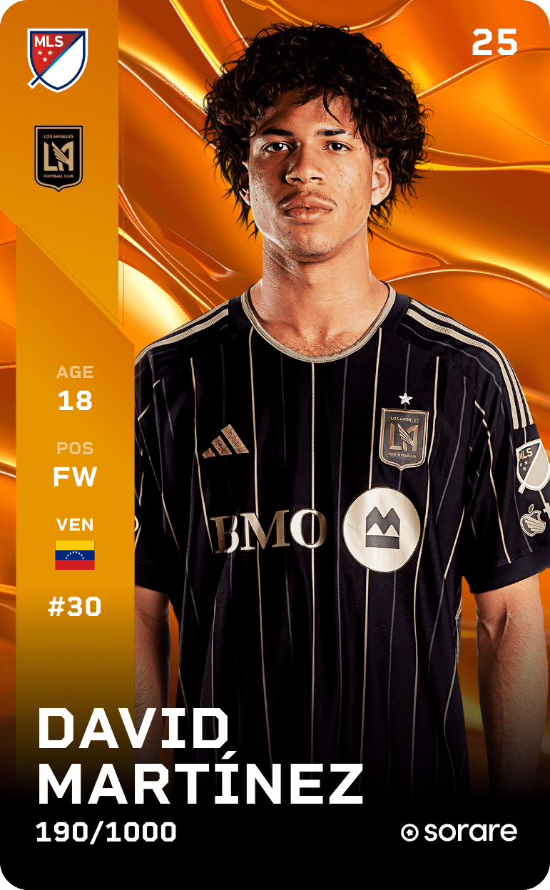 David Martínez 2025-26 • Limited 190/1000