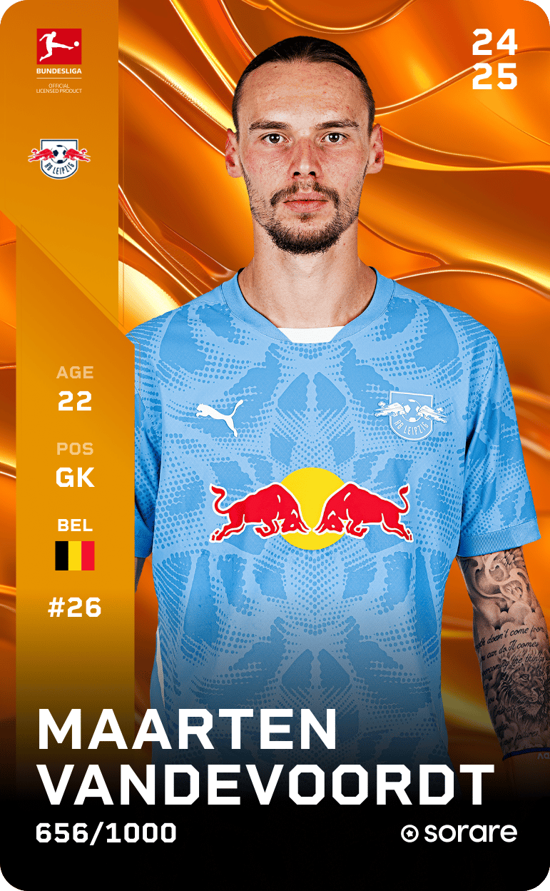 Maarten Vandevoordt 2024-25 • Limited 656/1000