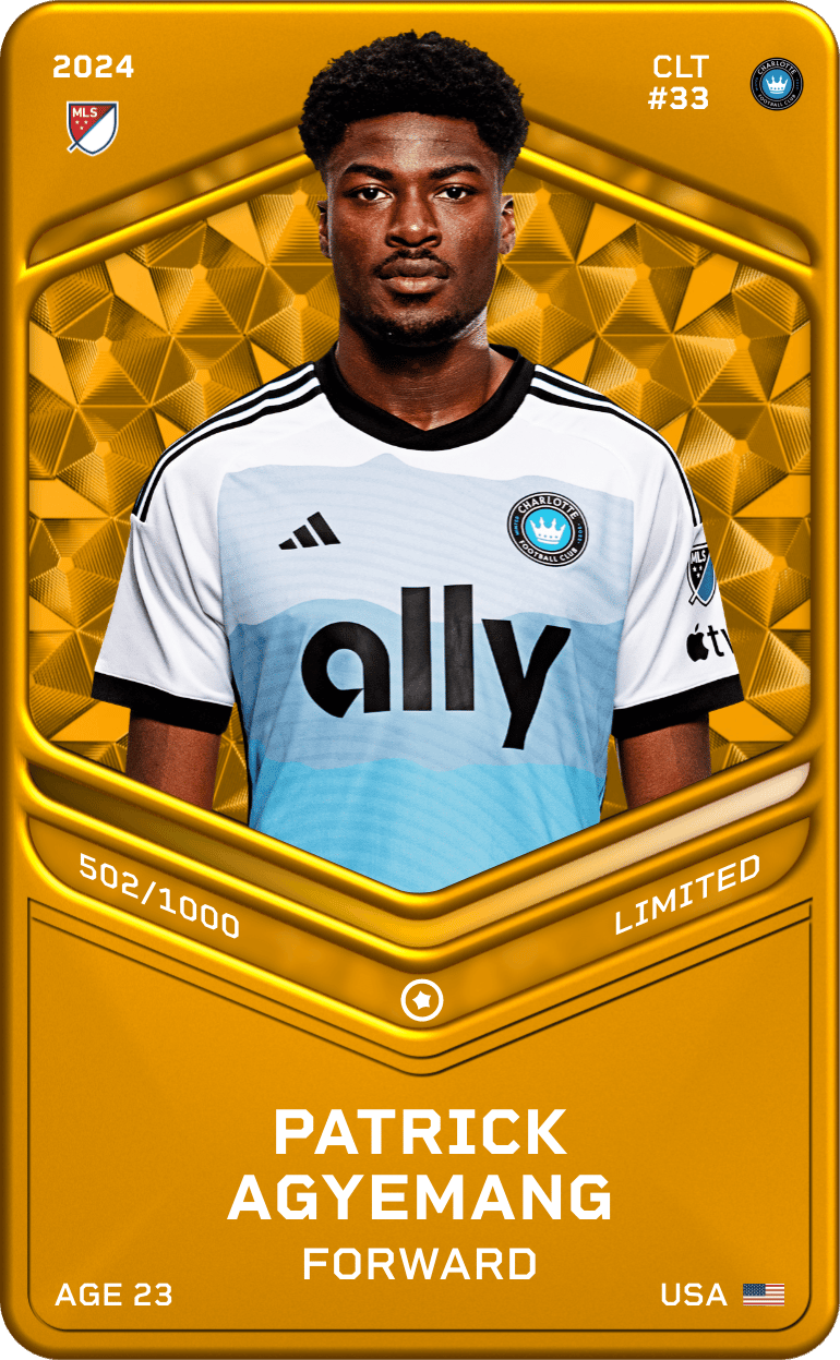 Patrick Agyemang 2024-25 • Limited 502/1000
