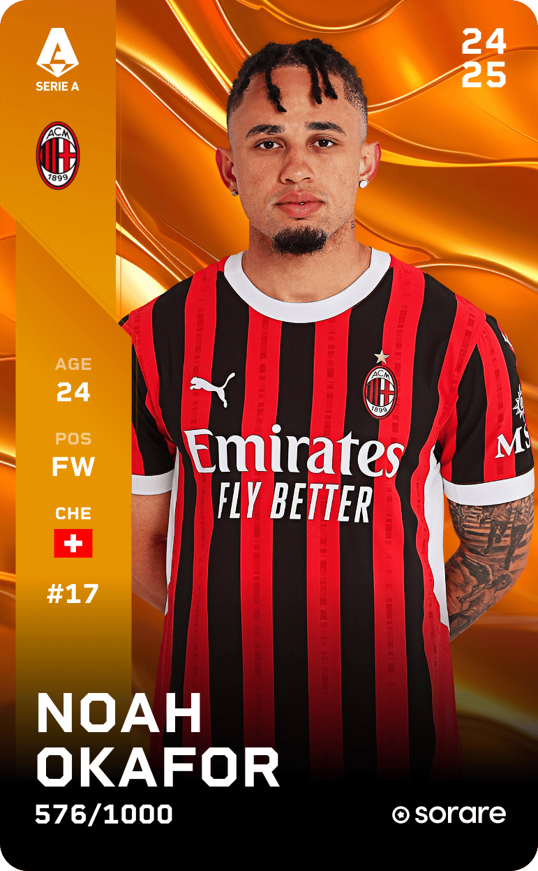 Noah Okafor 2024-25 • Limited 576/1000