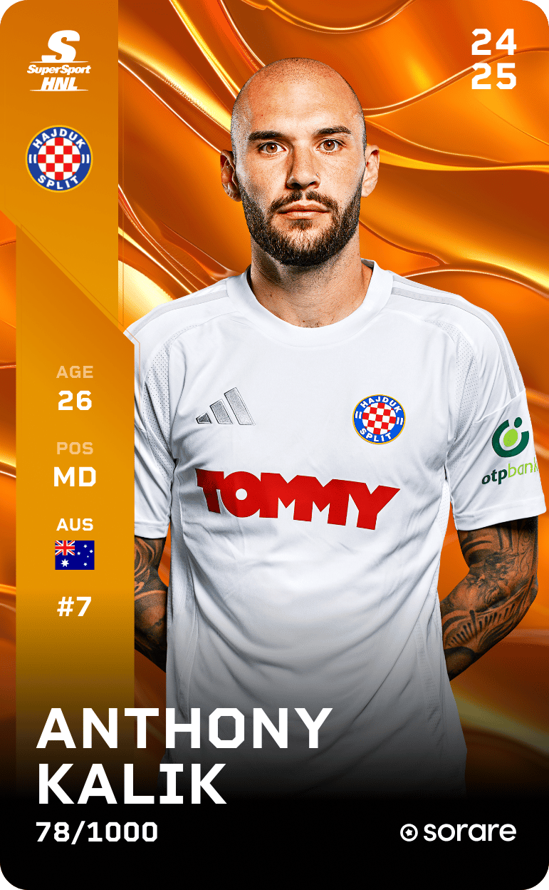 Anthony Kalik 2024-25 • Limited 78/1000