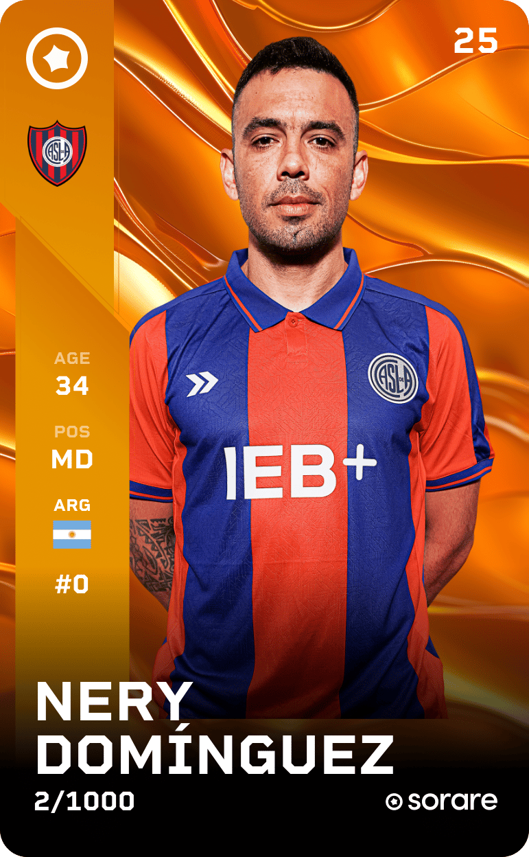 Nery Domínguez 2025-26 • Limited 2/1000