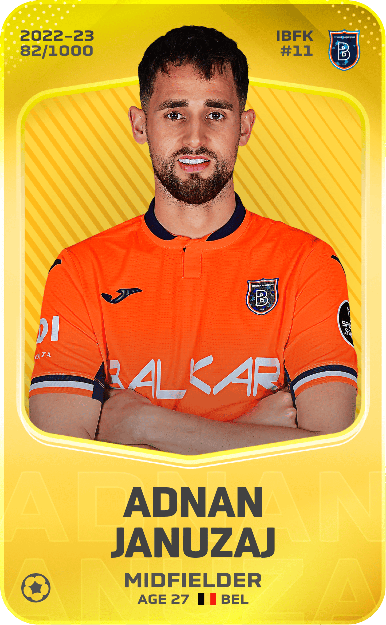 Adnan Januzaj 2022-23 • Limited 82/1000