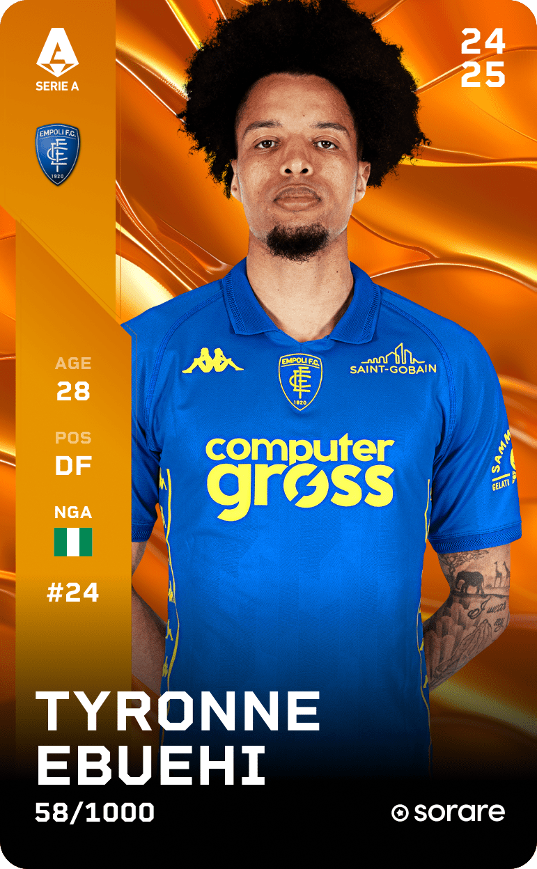 Tyronne Ebuehi 2024-25 • Limited 58/1000