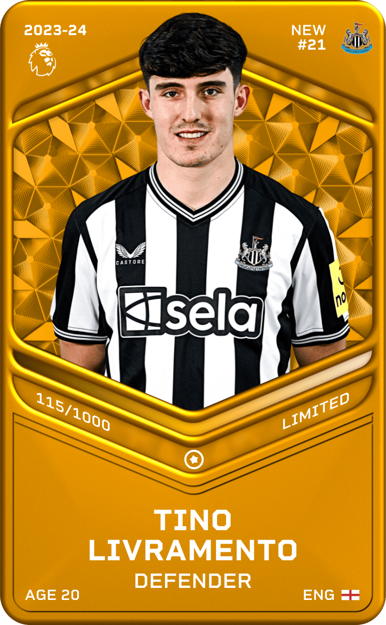 Tino Livramento 2023-24 • Limited 115/1000
