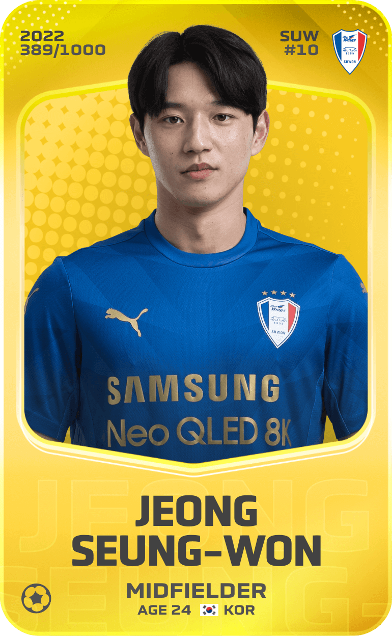 Jeong Seung-Won 2022-23 • Limited 389/1000