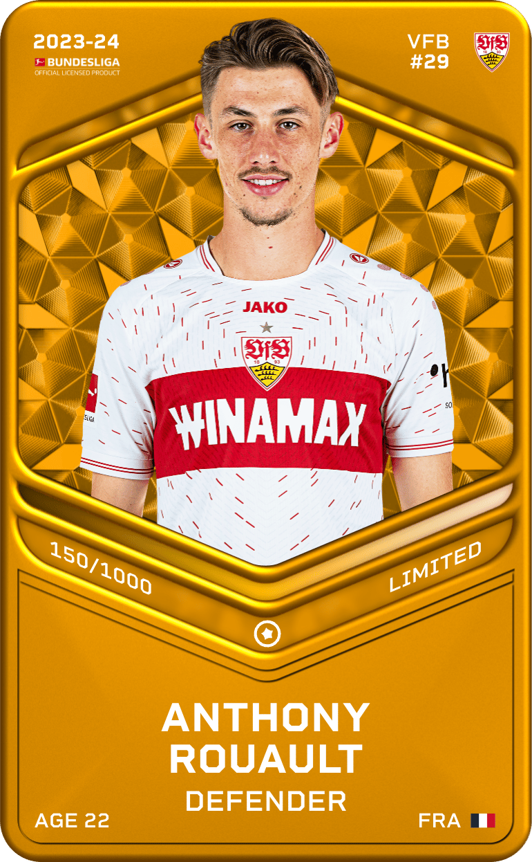 Anthony Rouault 2023-24 • Limited 150/1000