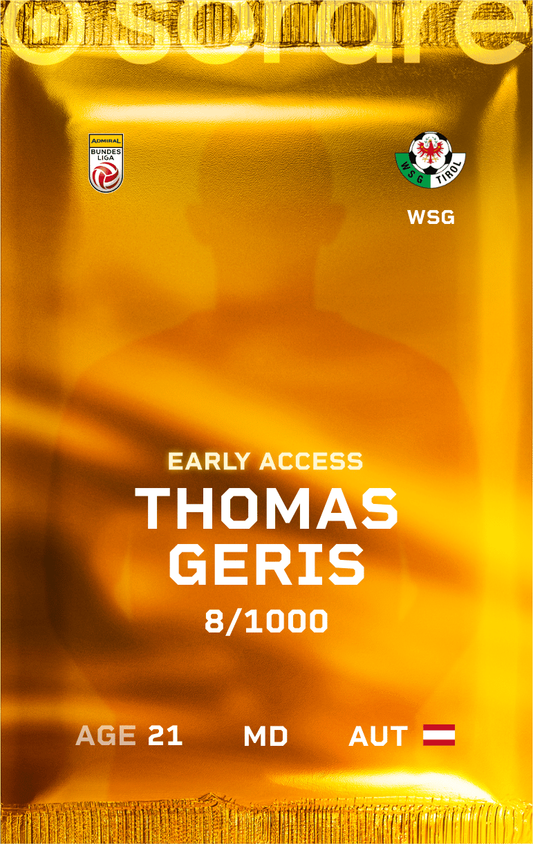 Thomas Geris 2024-25 • Limited 8/1000