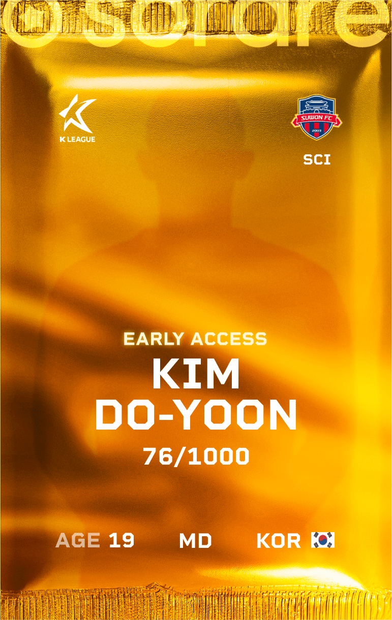 Kim Do-Yoon 2025-26 • Limited 76/1000