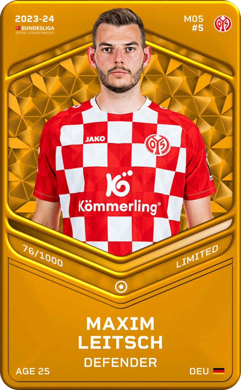 Maxim Leitsch 2023-24 • Limited 76/1000