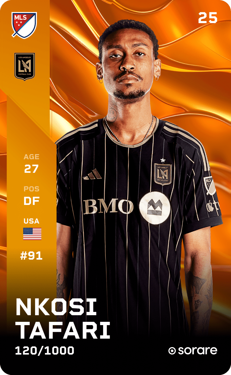 Nkosi Tafari 2025-26 • Limited 120/1000