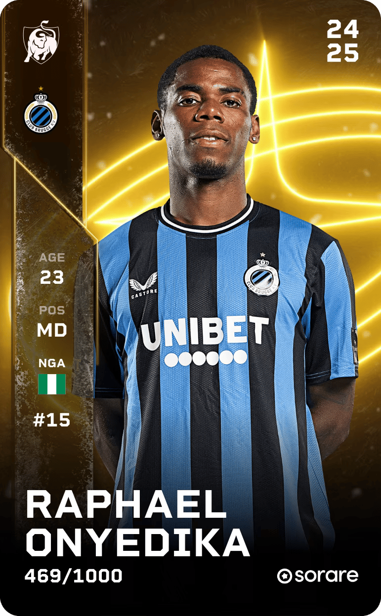 Raphael Onyedika 2024-25 • Limited 469/1000
