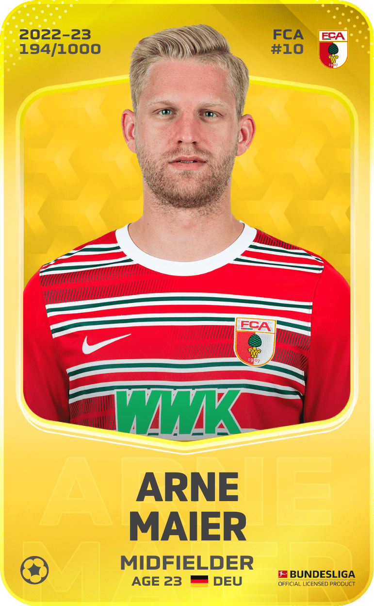 Arne Maier 2022-23 • Limited 194/1000