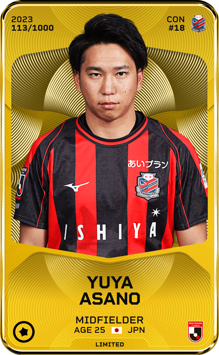 Yuya Asano 2023-24 • Limited 113/1000