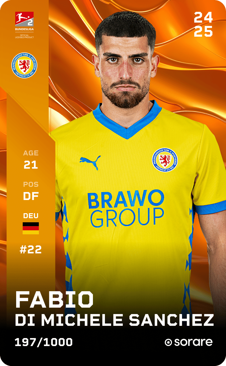 Fabio Di Michele Sanchez 2024-25 • Limited 197/1000