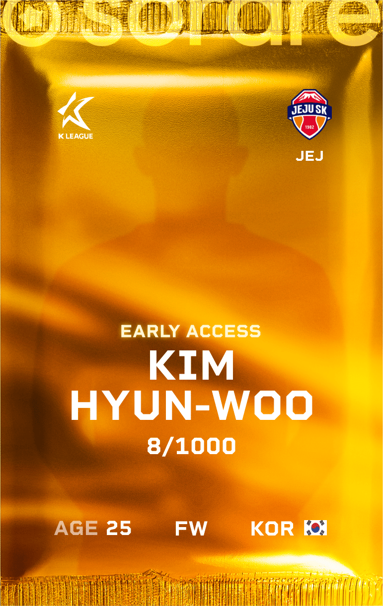 Kim Hyeon-Woo 2025-26 • Limited 8/1000
