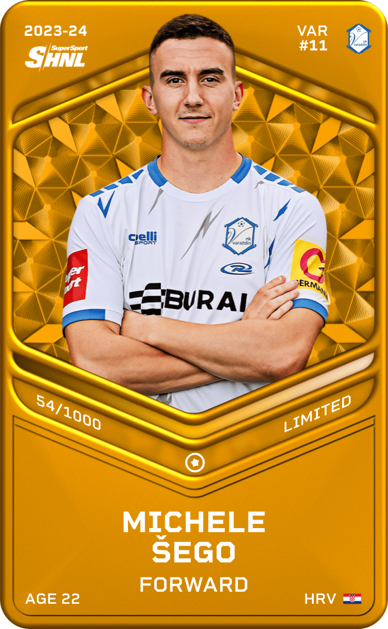 Michele Šego 2023-24 • Limited 54/1000
