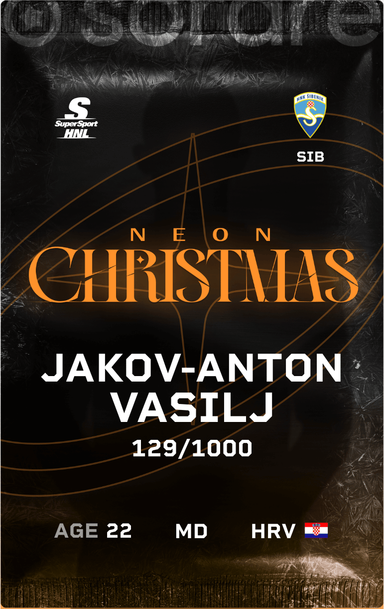 Jakov-Anton Vasilj 2024-25 • Limited 129/1000