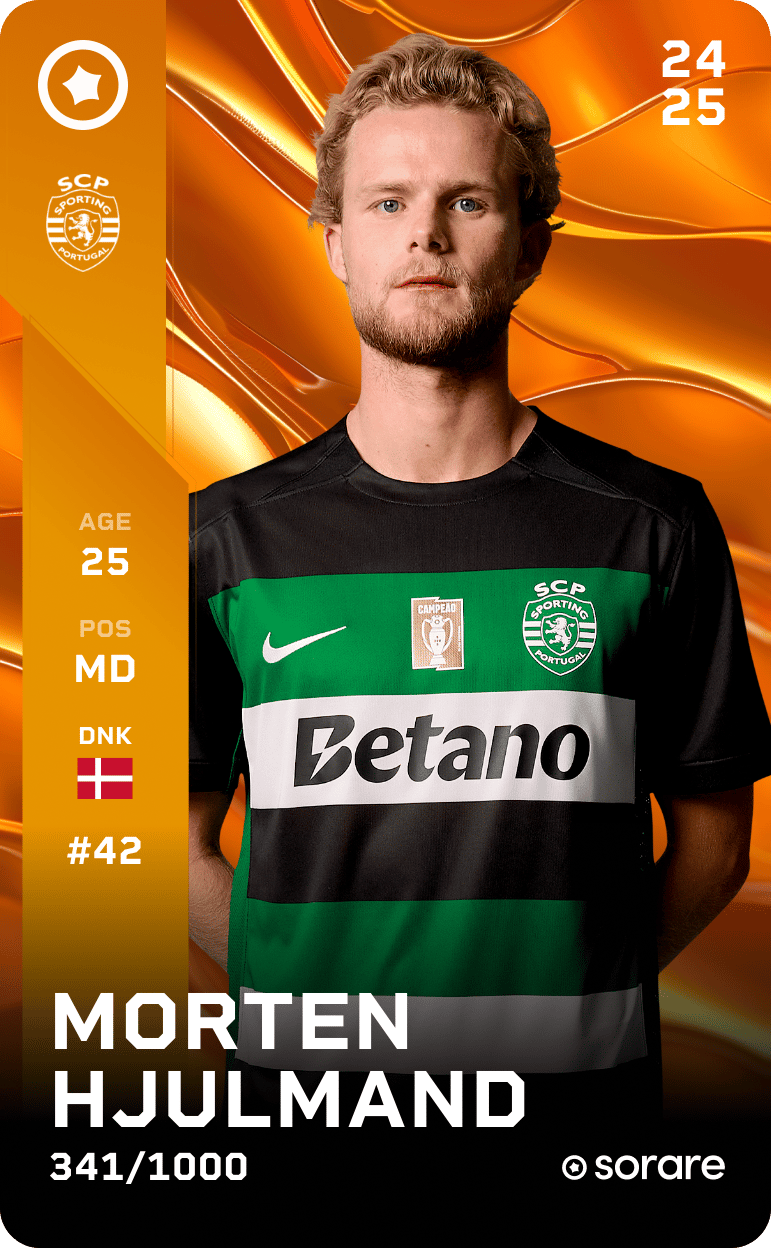 Morten Hjulmand 2024-25 • Limited 341/1000