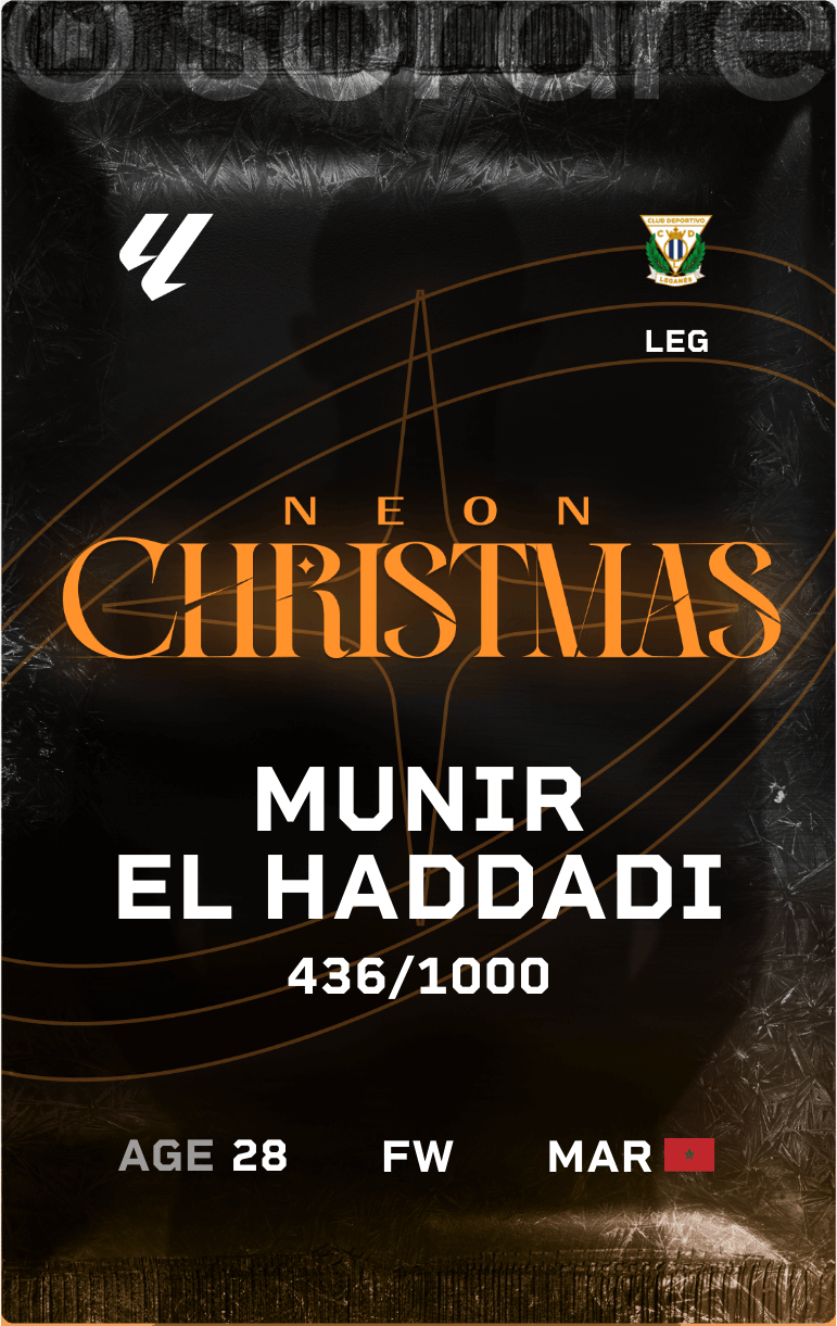 Munir El Haddadi 2024-25 • Limited 436/1000