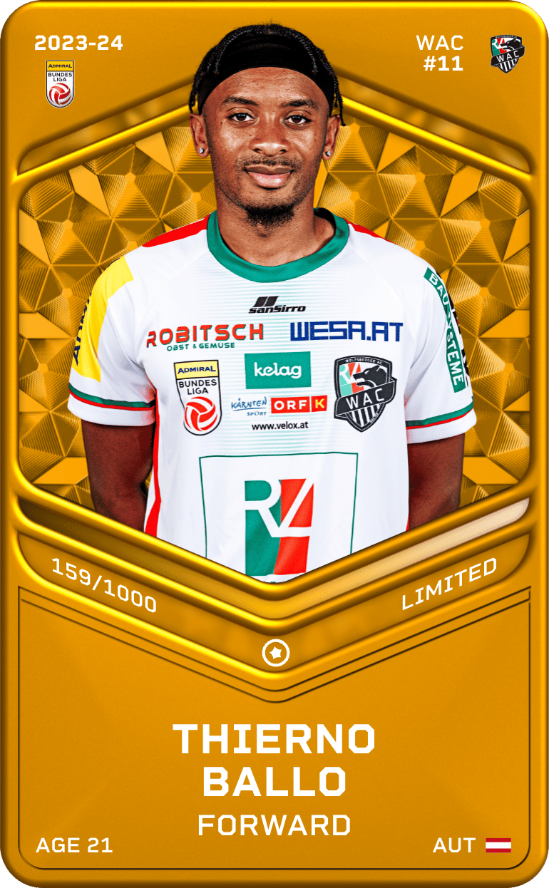 Thierno Ballo 2023-24 • Limited 159/1000