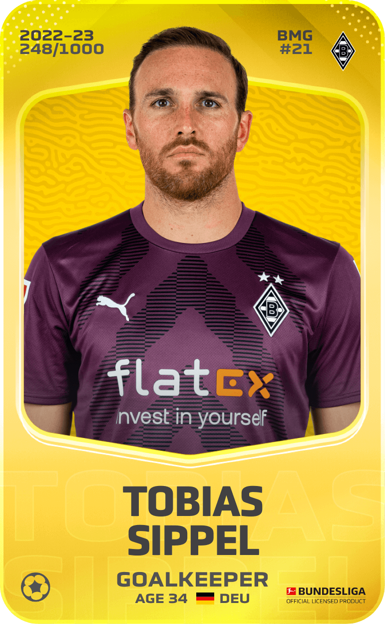 Tobias Sippel 2022-23 • Limited 248/1000