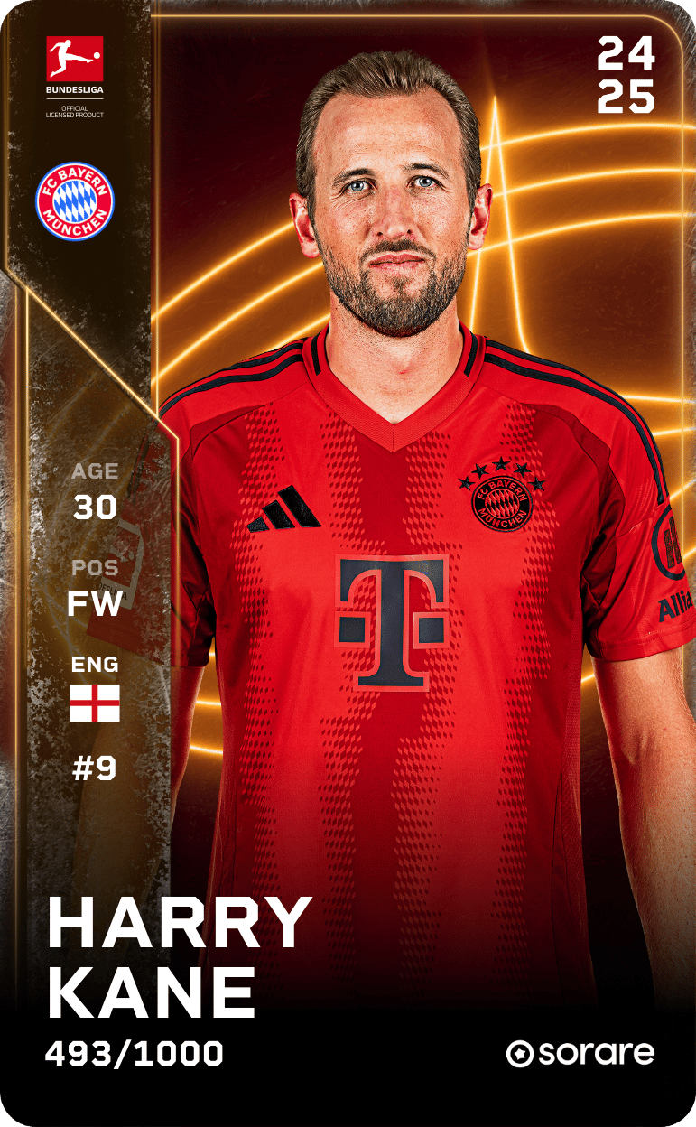Harry Kane 2024-25 • Limited 493/1000