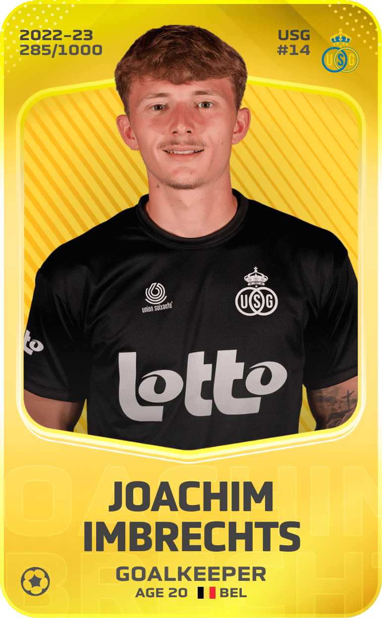 Joachim Imbrechts 2022-23 • Limited 285/1000