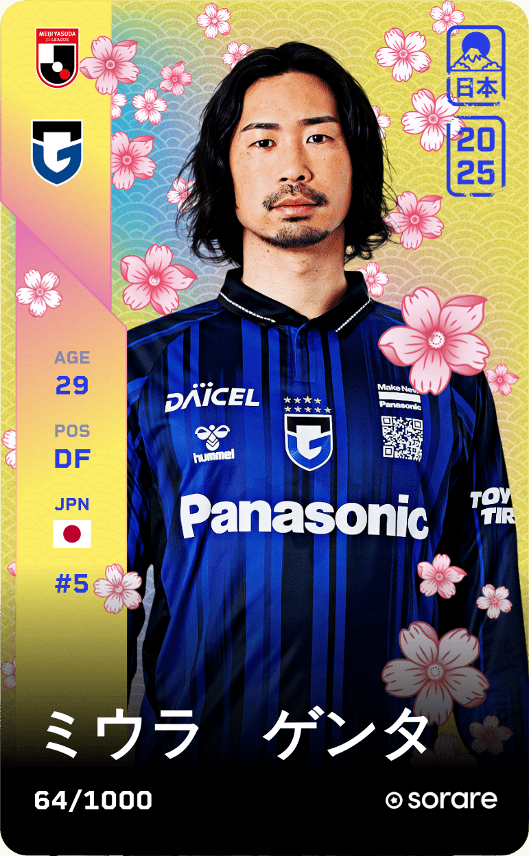 Genta Miura 2025-26 • Limited 64/1000