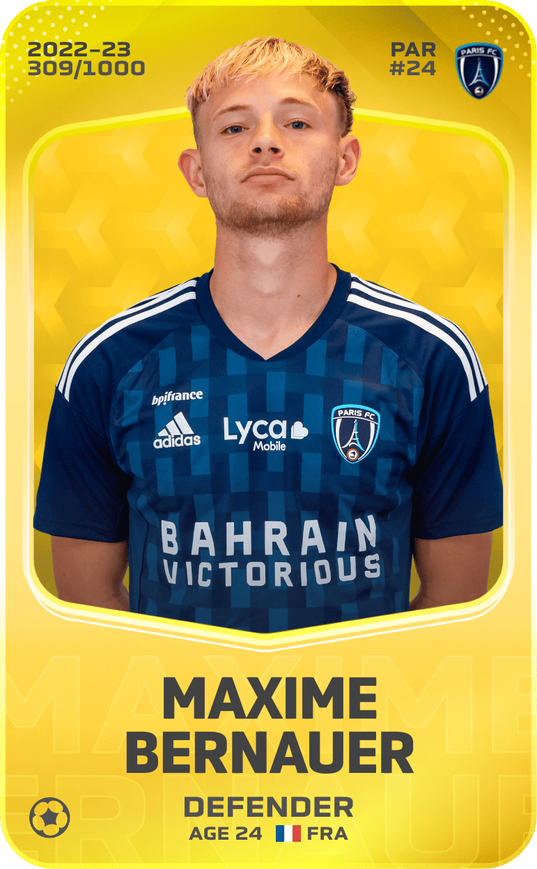 Maxime Bernauer 2022-23 • Limited 309/1000