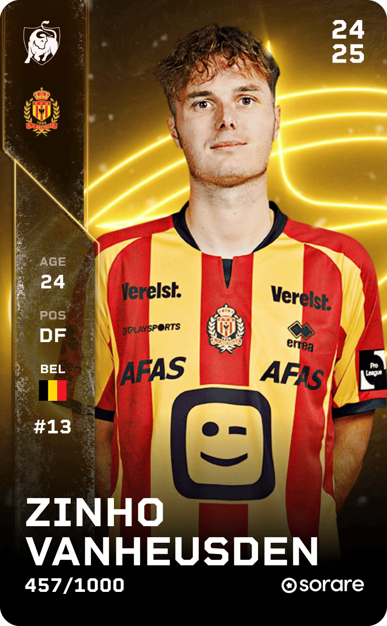 Zinho Vanheusden 2024-25 • Limited 457/1000