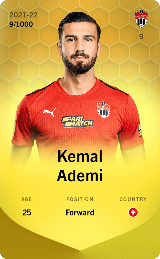 Kemal Ademi 2021-22 • Limited 9/1000